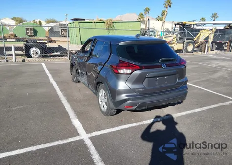 2021 Nissan Kicks S Xtronic Cvt из США, поврежденный, VIN 3N1CP5BV0ML484360